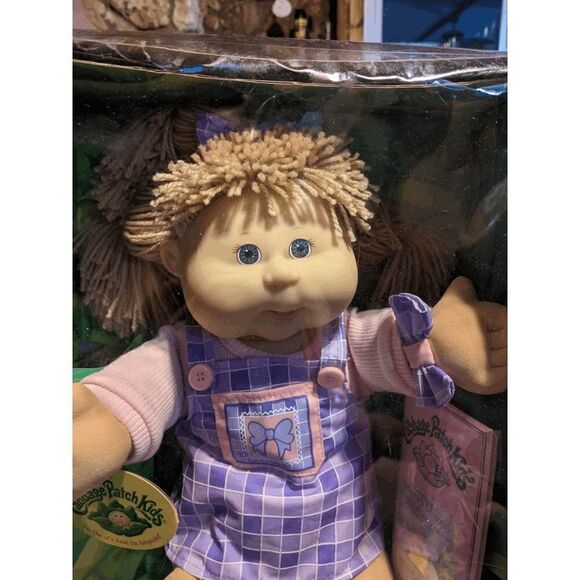 2004 Cabbage Patch Kids Play Along Doll Deborah Megan Blonde Hair NEW IN BOX - Picture 2 of 10